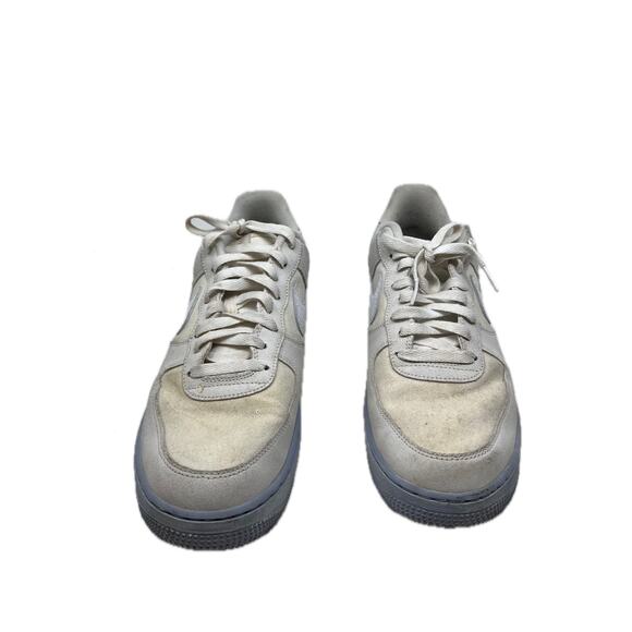 Nike Air Force 1 Low '07 LV8 EMB Summit White Blue Mens 11.5 - Picture 1 of 7